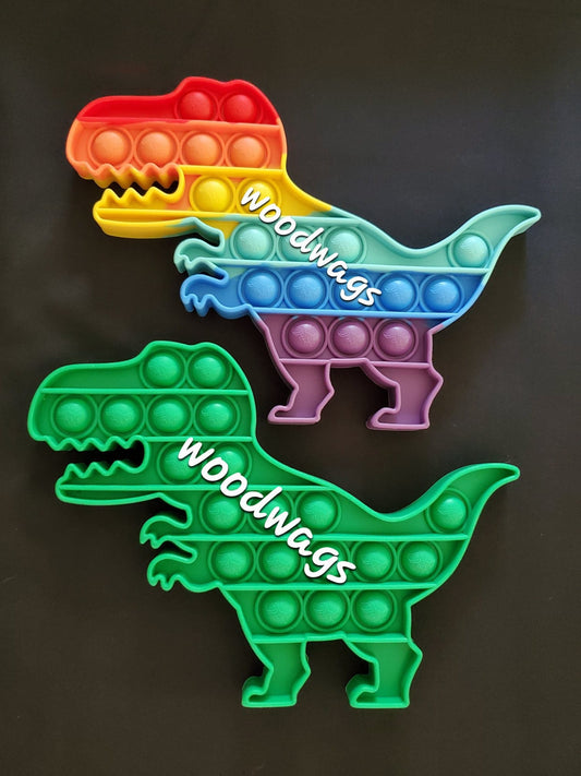 Push Pop Fidget T-Rex Dinosaur Toy